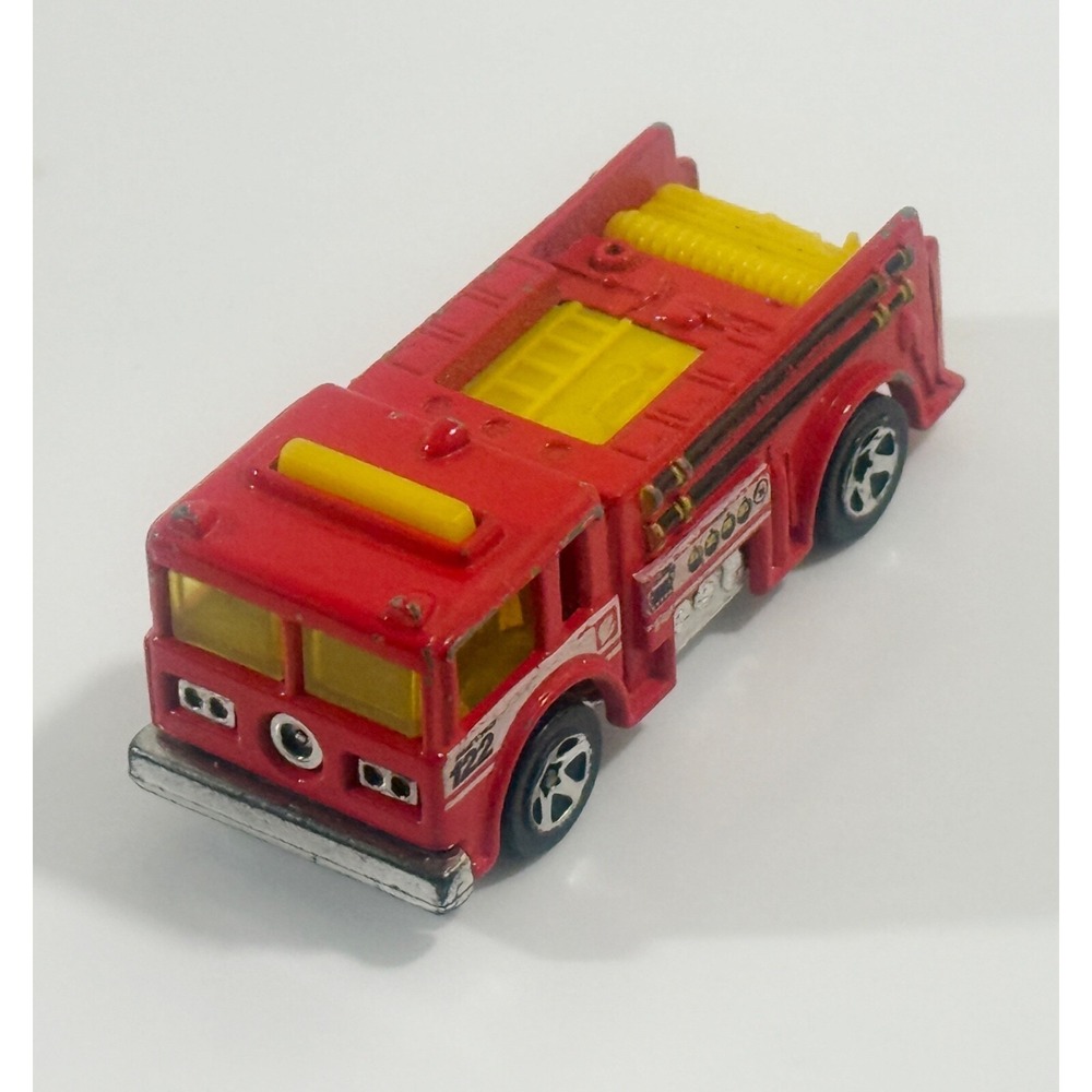 Hot Wheels Metro 122 Red /‎ Yellow 1976 Firetruck Malaysia